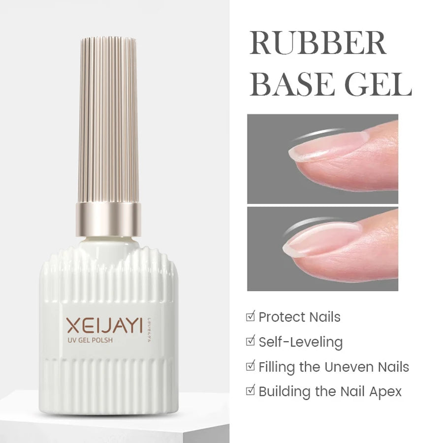 10ml Clear Builder Nail Gel – Strengthening Extension Gel & Base Coat in a Bottle, Soak-Off UV/LED Polish