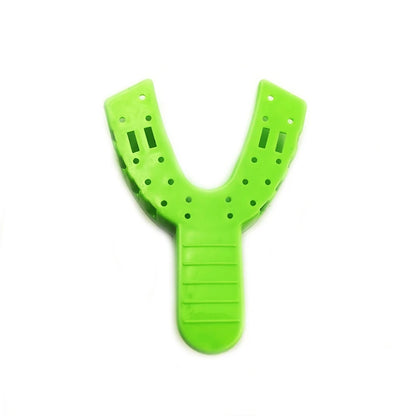 10Pcs Dental Implant Impression Trays Plastic Teeth Holders Plaster Mold Dental Lab Tools