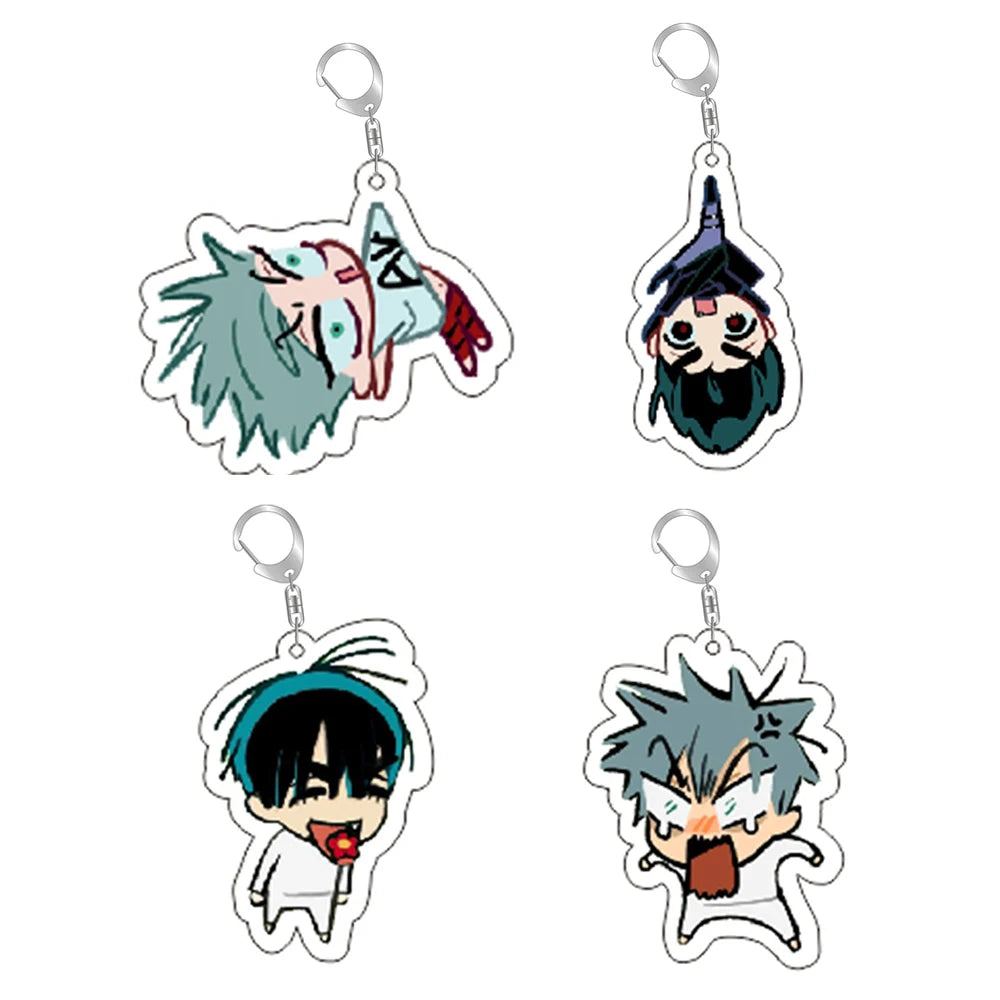 Popular Anime Alien Stage Chibi Keychains – Luka, Ivan, Till, Mizi, Hyuna & Sua Fan Gift Bag Accessories
