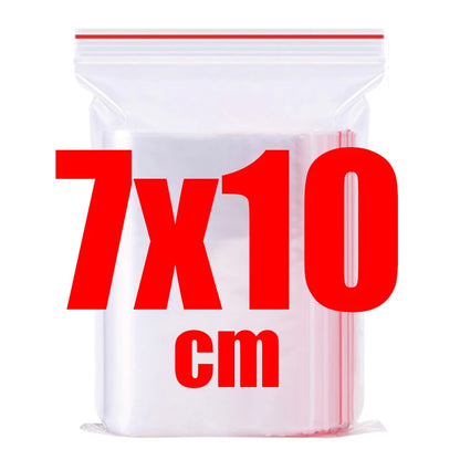 500/100pcs Self-Seal Transparent Plastic Bags – Storage Pouches for Jewelry, Food, Pills, Wholesale
