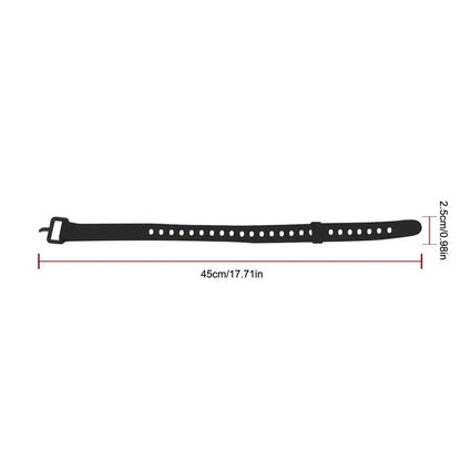 Heavy Duty Rubber Tension Strap – High Strength Cargo Tie Belt for Luggage, Water Bottle, Flashlight & Gear Secure Multi-Purpose Outdoor Tool