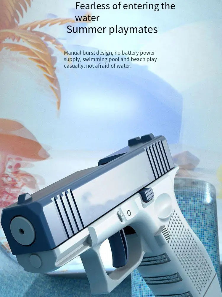 Summer High-Pressure Water Gun – Non-Electric Full Automatic Pistol for Kids, Boys, Girls & Adults