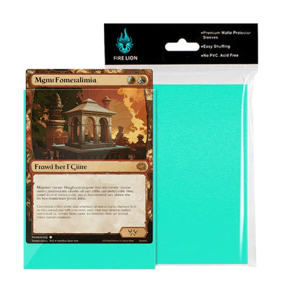 100Pcs 66×91mm Trading Card Sleeves - Soft Penny Sleeves for MTG, Yu-Gi-Oh! & Baseball Cards