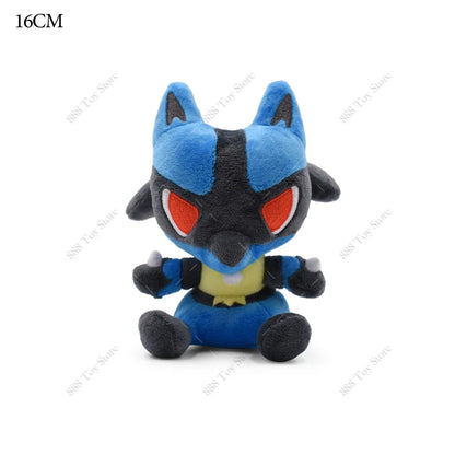 Anime Shiny Pokémon Plush Toys — Charizard, Mega Evolution X, Articuno & Lucario Stuffed Dolls Christmas Gift for Kids