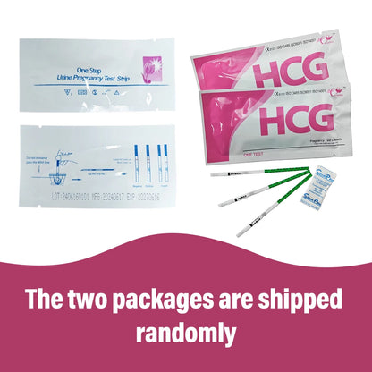 50 Pregnancy Test Strips – Early Detection HCG Tests for Women, Over 99% Accurate, Results Up to 6 Days Early