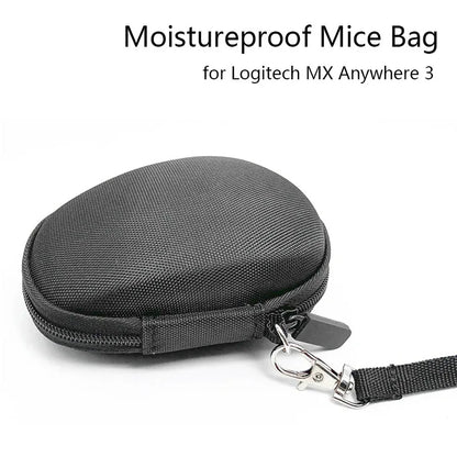 Storage Bag for Logitech MX Anywhere Mouse – Protective Hard Case & Travel Accessories for MX1, MX2, and 2S Generations