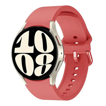 Samsung Galaxy Watch Silicone Sport Band - Replacement Strap for Galaxy Watch 4, 5, 6, 7, 5 Pro and Classic 40mm, 44mm, 45mm