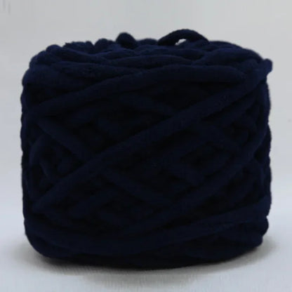 100g Chenille Knitting Yarn – Soft Thick Cotton Ice Strip Wool for DIY Hand Knitting Scarves & Crafts