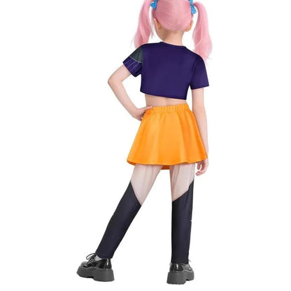 Movie K-Pop Demon Hunters Cosplay Costume – Mira, Rumi, Zoey Outfit for Girls, Halloween Party and Stage Role-Play Clothing