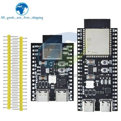 TZT ESP32 Development Board - Dual Type-C ESP32-S3 ESP32-C3 Module for Arduino & IoT Projects