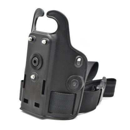 Airsoft Tactical Drop Leg Platform - Thigh Mount Holster Panel for Glock 17/19, Beretta 92/96, SIG P226, 1911