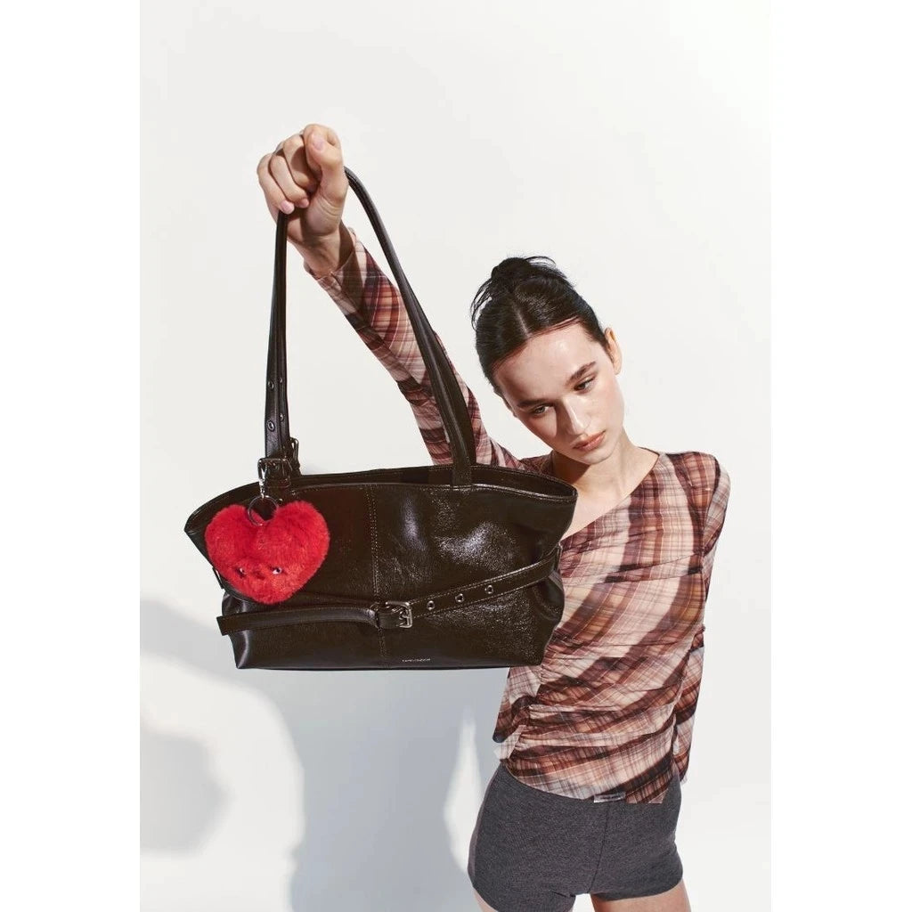 Samoondoh Motorcycle Crossbody Bag – Celebrity Style Tote for Women
