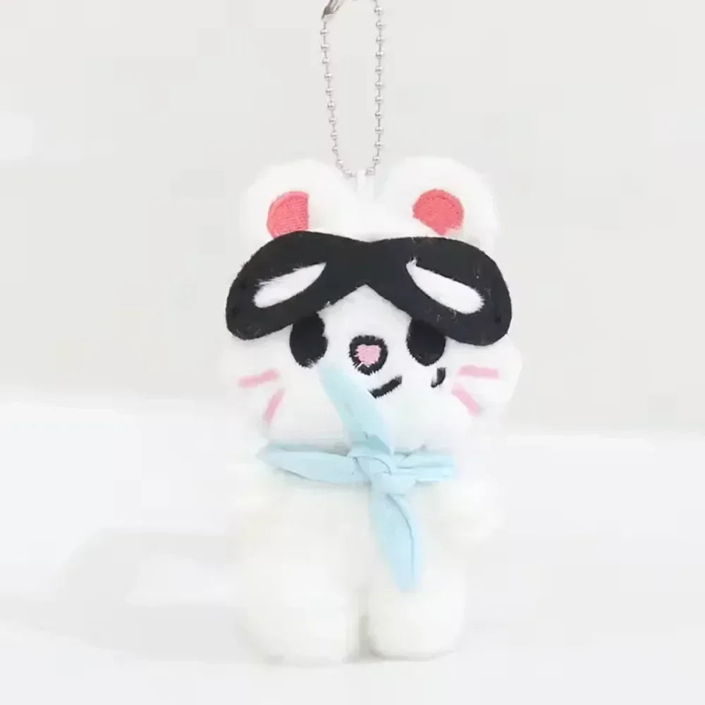 Kpop SKZOO Plush Keychain – Cute Dog Pendant Toy for Kids, Backpack Hanging, Birthday Gift