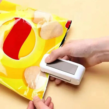 Mini Heat Bag Sealing Machine – Portable Food Bag Sealer, Thermal Plastic Closure for Kitchen Packing