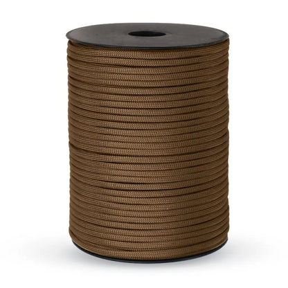 550 Military-Grade 9-Core Paracord Rope - 4mm Outdoor Survival Cord for Camping, Tents & Utility