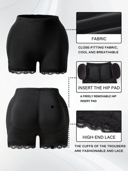 Women’s Body Shaper Panties – Padded Butt Lifter & Hip Enhancer Shapewear Briefs