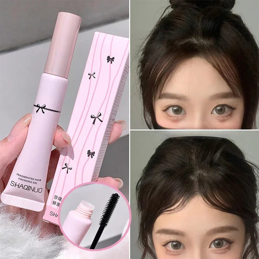 Hair Wax Stick Styling Gel - Transparent Non-Greasy Frizz Control & Smooth Finishing Hair Fixer