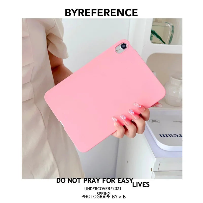 Soft Skin-Friendly iPad Case - Protective Cover for iPad Pro, Air, Mini and 10th/9th/8th/7th Gen