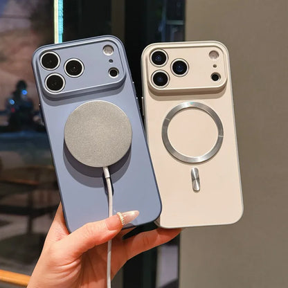 Luxury Skin Feel Magnetic Phone Case - Camera Protection Soft Cover for Xiaomi 12T, 13T, 14T, 15T & 17T Pro Series