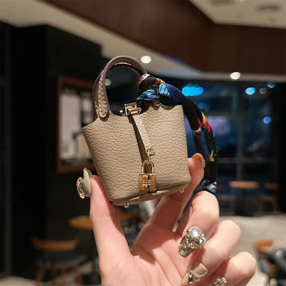 New Mini House Small Bag – Handheld Portable Bluetooth Earphone Bag, Zero Wallet, and Multifunctional Hand Rope Pouch
