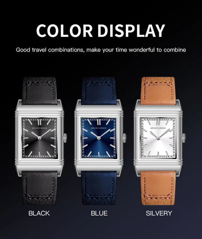 2025 Specht & Söhne Men’s Quartz Watch — 24MM 316L Stainless Steel, Sapphire Crystal, Waterproof Wristwatch