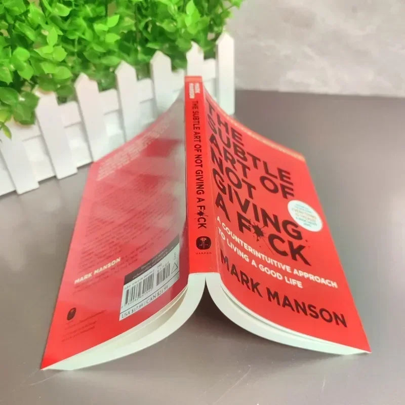 The Subtle Art of Not Giving a F*ck by Mark Manson – Self-Help Book on Happiness, Stress Relief & Personal Growth