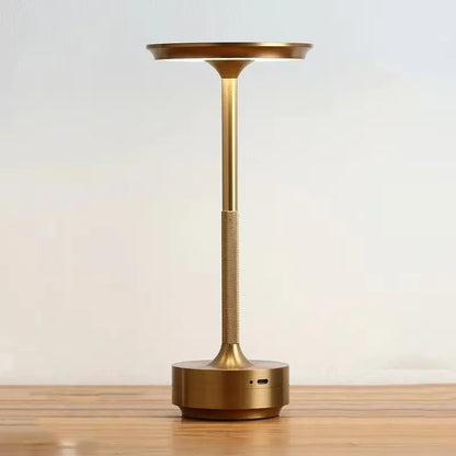 Wireless LED Table Lamp – Rechargeable Touch Sensor Night Light for Restaurant, Hotel & Bedroom Decor