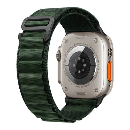 Alpine Loop Nylon Sport Strap for iWatch — Compatible with Series 4–10, 42/46/49mm Bands