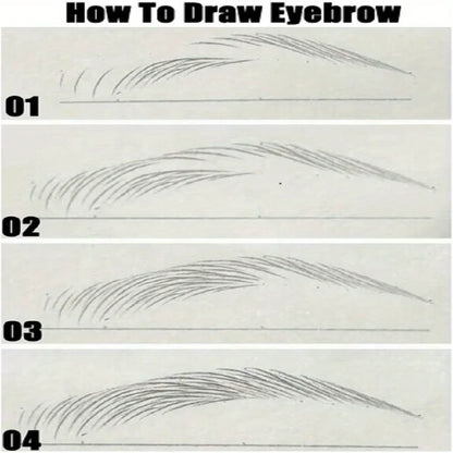 Ultra Fine Eyebrow Pen | 0.008mm Waterproof, Smudge-Proof, Sweat-Proof, Long-Lasting, High Pigmented Liquid Pencil