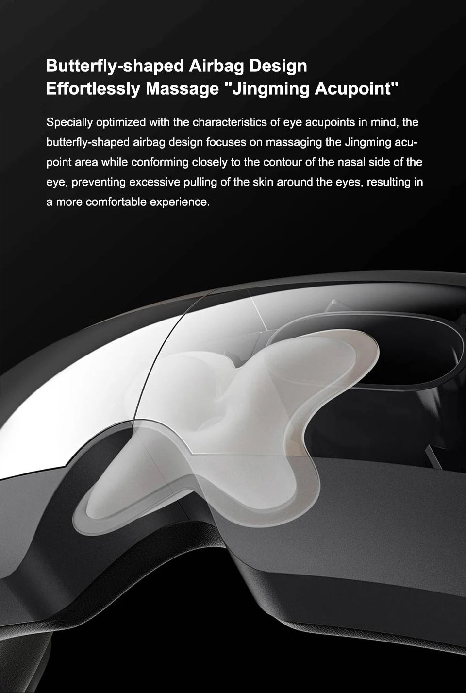 Xiaomi Mijia Smart Eye Massager – Hot Compress & Zone Massage Glasses with Mi Home App