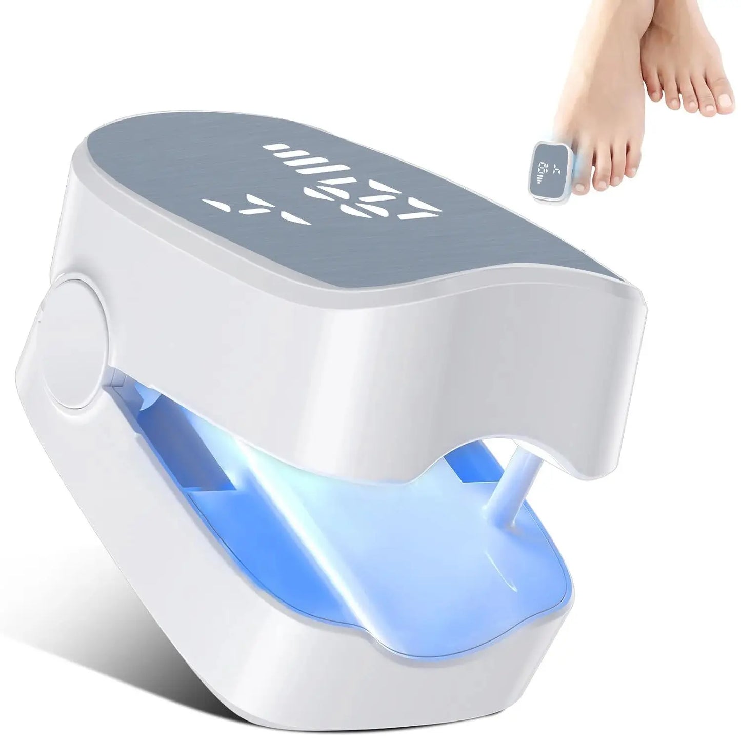 Nail Care UV Light Device - Hand & Foot Lamp with Blue Light and Essential Oil Light Treatment