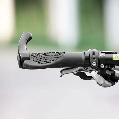 ODI New Arrival Mountain Bike Sheep Horn Grips - Shock and Dustproof Rubber Bicycle Handle with Bilateral Locking