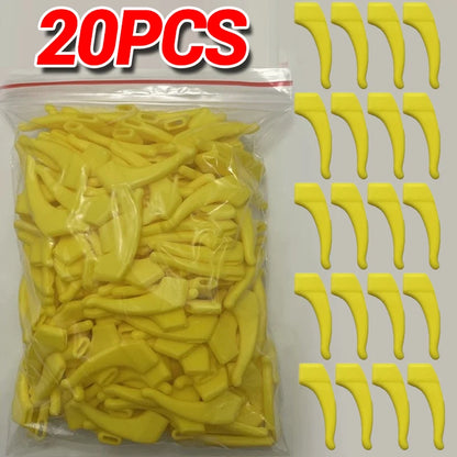Anti-Slip Silicone Ear Hooks for Glasses | Elastic Eyewear Grip, Temple Holder & Fastener Accessories