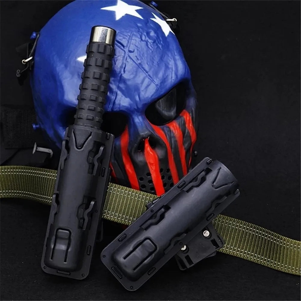 Universal 360-Degree Rotation Baton Case – Holster Holder for Outdoor Survival Tool