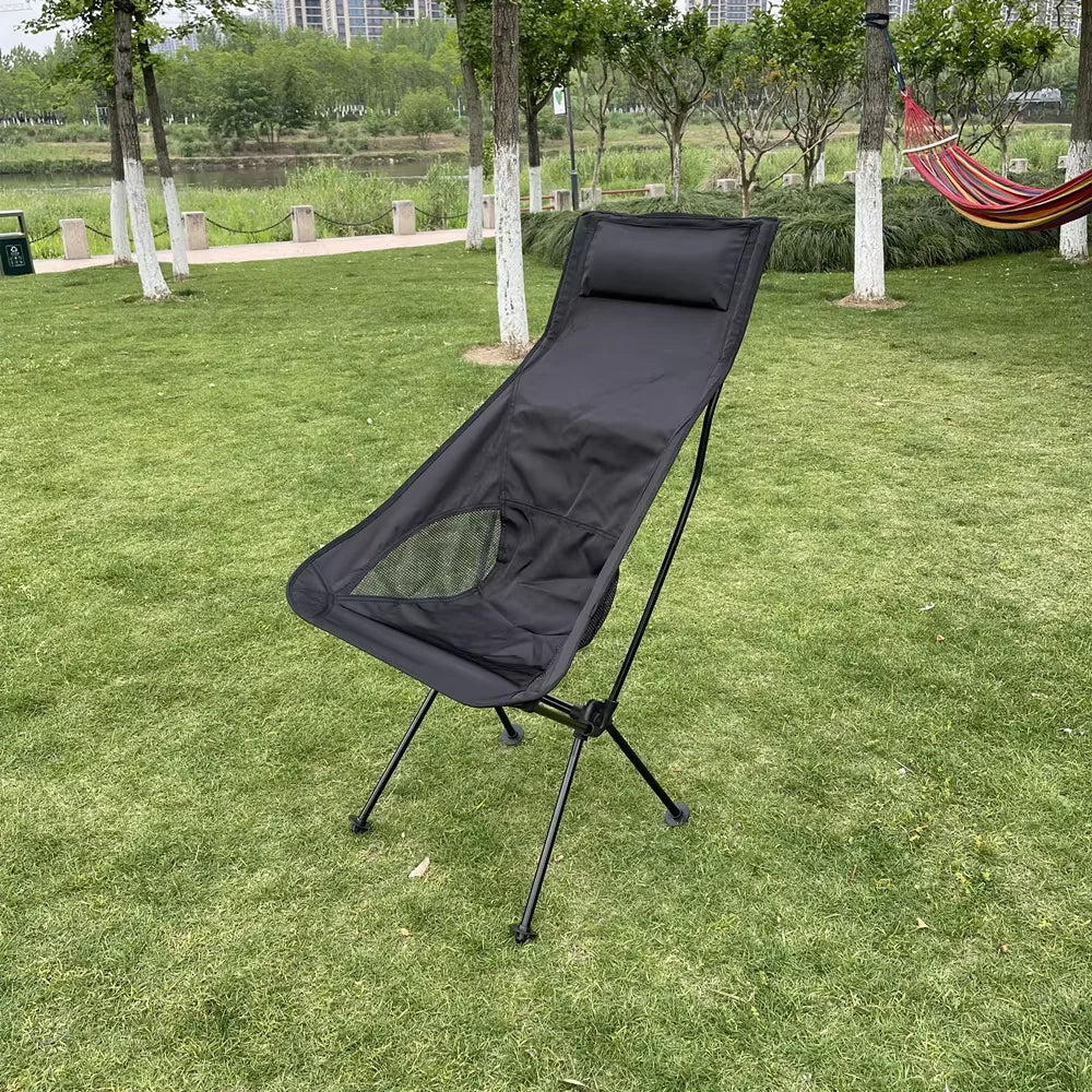Ultralight Folding Chair – Portable Detachable Seat for Fishing, Camping, BBQ, Garden & Hiking