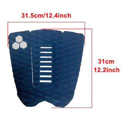 Non-Slip EVA Surfboard Deck Pads – Traction Pads for Wakeboard, Longboard, SUP, Skimboard & Kiteboard