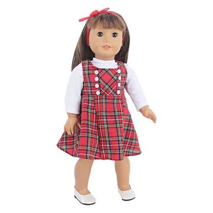 Doll Clothing Set – Firefighter, Student, Graduation, Artist & Athlete Outfits for 18-Inch American & 43cm Baby Newborn OG Girl Dolls