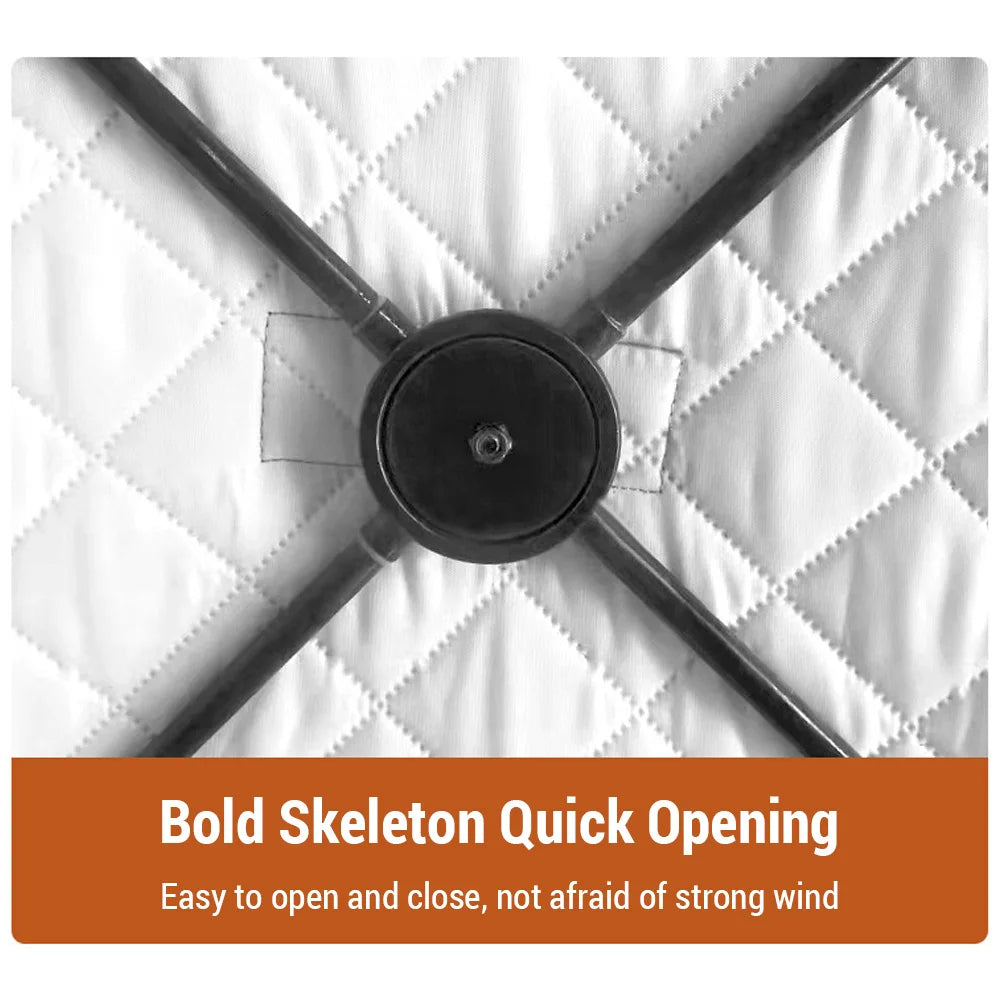 Easy Set-Up Winter Ice Fishing Tent – Portable Waterproof & Windproof Shelter for Ice Fishing