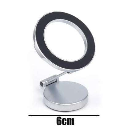 Strong Magnetic Cell Phone Holder - 360° Swivel Adjustable Magsafe Back Sticker for iPhone 16, Samsung, Xiaomi, Universal