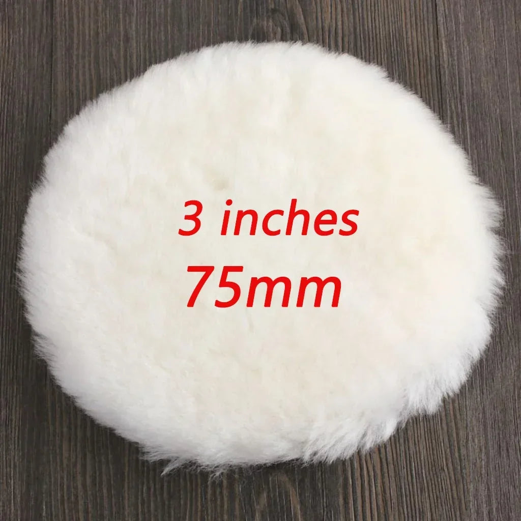 3/4/5/6/7-Inch Car Polishing Kit — Waxing Sponge, Wool, and Auto Paint Care Pads for Car Polisher