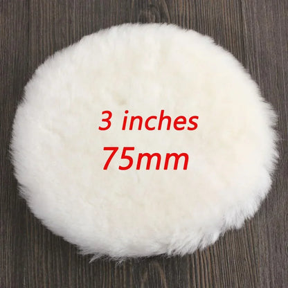 3/4/5/6/7-Inch Car Polishing Kit — Waxing Sponge, Wool, and Auto Paint Care Pads for Car Polisher