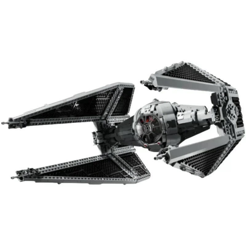TIE Interceptors Spaceship 1931PCS Building Blocks - Compatible 75382 Assembly Model | Modified Imperial Fighters Toy for Kids