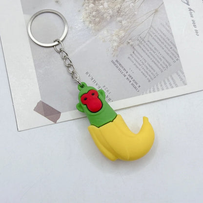 Tralalero Tralala Keychain - Tungtung Sahur Brainrot Figure Charm for Keys, Bags, and Gifts