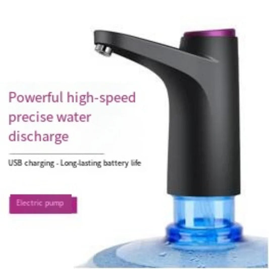 Portable Electric Water Pump - Large Battery Capacity Rechargeable Pump with One-Touch Easy Operation