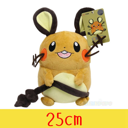 Original Pokémon Gengar Plush 24cm – Cute Pikachu Soft Stuffed Toy Doll for Kids Birthday Gift