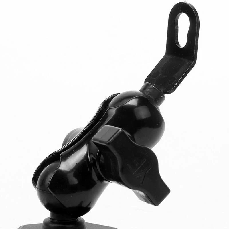 Universal 360° Rotating Motorcycle Phone Holder – Adjustable Rearview Mirror Mount for Scooter & Motorbike
