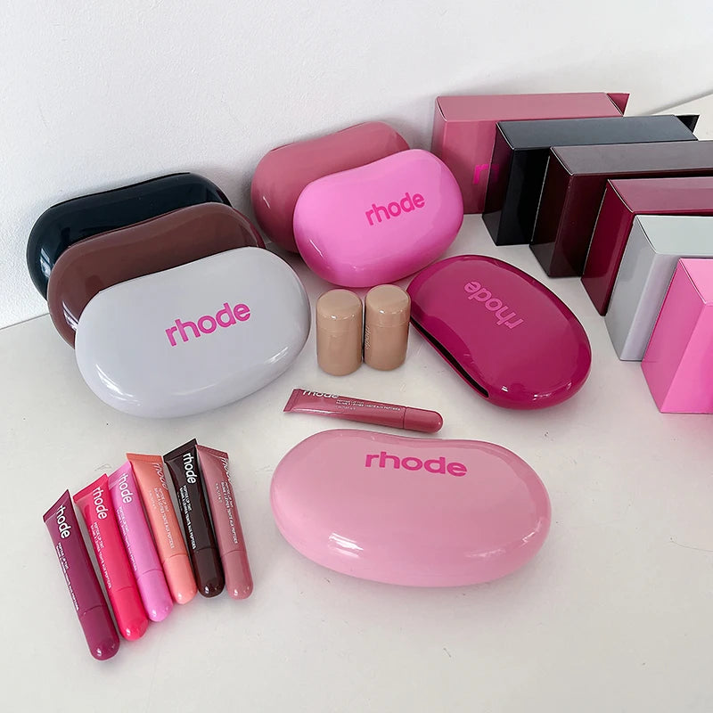 RHODE Magnetic Lip Case - MagSafe Compatible iPhone Cover with Lip Gloss Holder for iPhone 17 Air 16 15 14 13 12 11 Pro Max