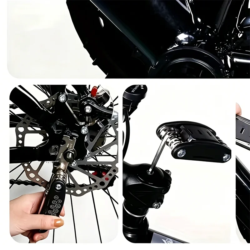 16-in-1 Socket Wrench Set - Non-Slip Rotating Head Stainless Steel Tool for Home & Auto Repairs