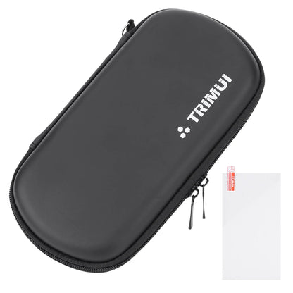 Hard EVA Carrying Case with Tempered Glass Film – Waterproof Protective Case for Trimui Smart Pro Handheld Game Console