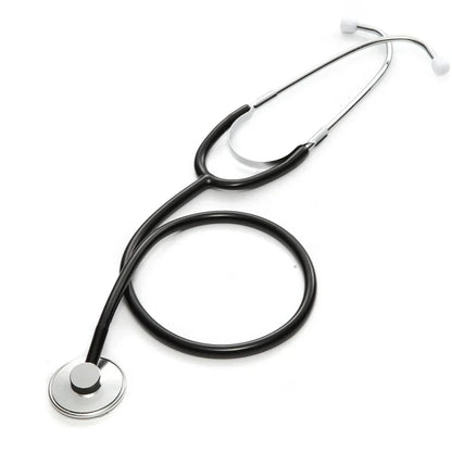 Portable Single Head Stethoscope — Professional Cardiology Medical Device for Doctors, Nurses, Students, and Vets
